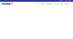 Desktop Screenshot of healthyiq.com