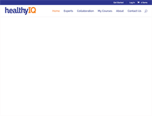 Tablet Screenshot of healthyiq.com